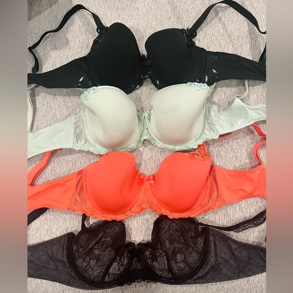 Set of 4 Simone Perele Andora bras 34E